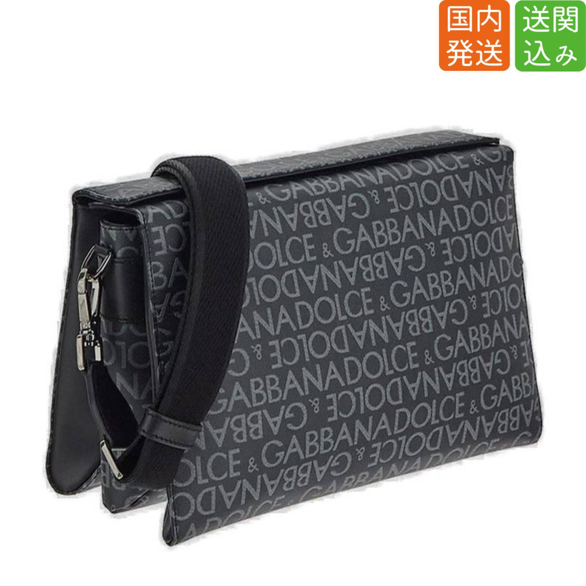 毎日が輝く【Dolce & Gabbana】ジャカード クロスボディバッグ マルチカラーのメンズ クロスボディバッグ コーティングジャ