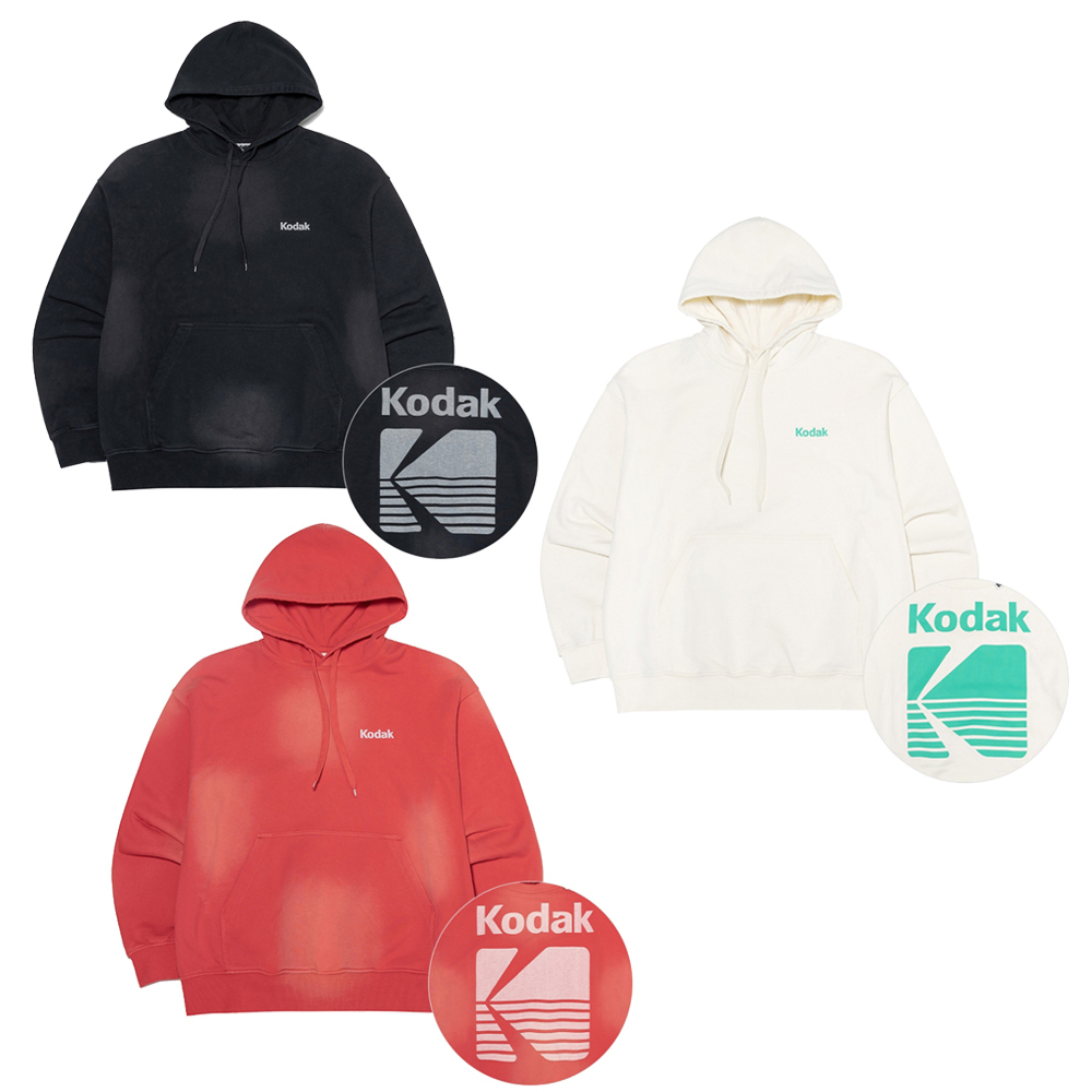 KODAK★カラーアイセミオーバーフィットフードＴシャツ♪
