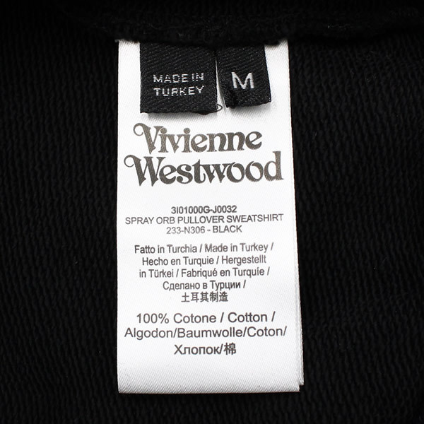VIVIENNE WESTWOOD パーカー 3I01000G J0032 N306 SPRAY ORB VIVIENNE WESTWOOD パーカー 3I01000G J0032 N306 SPRAY ORB