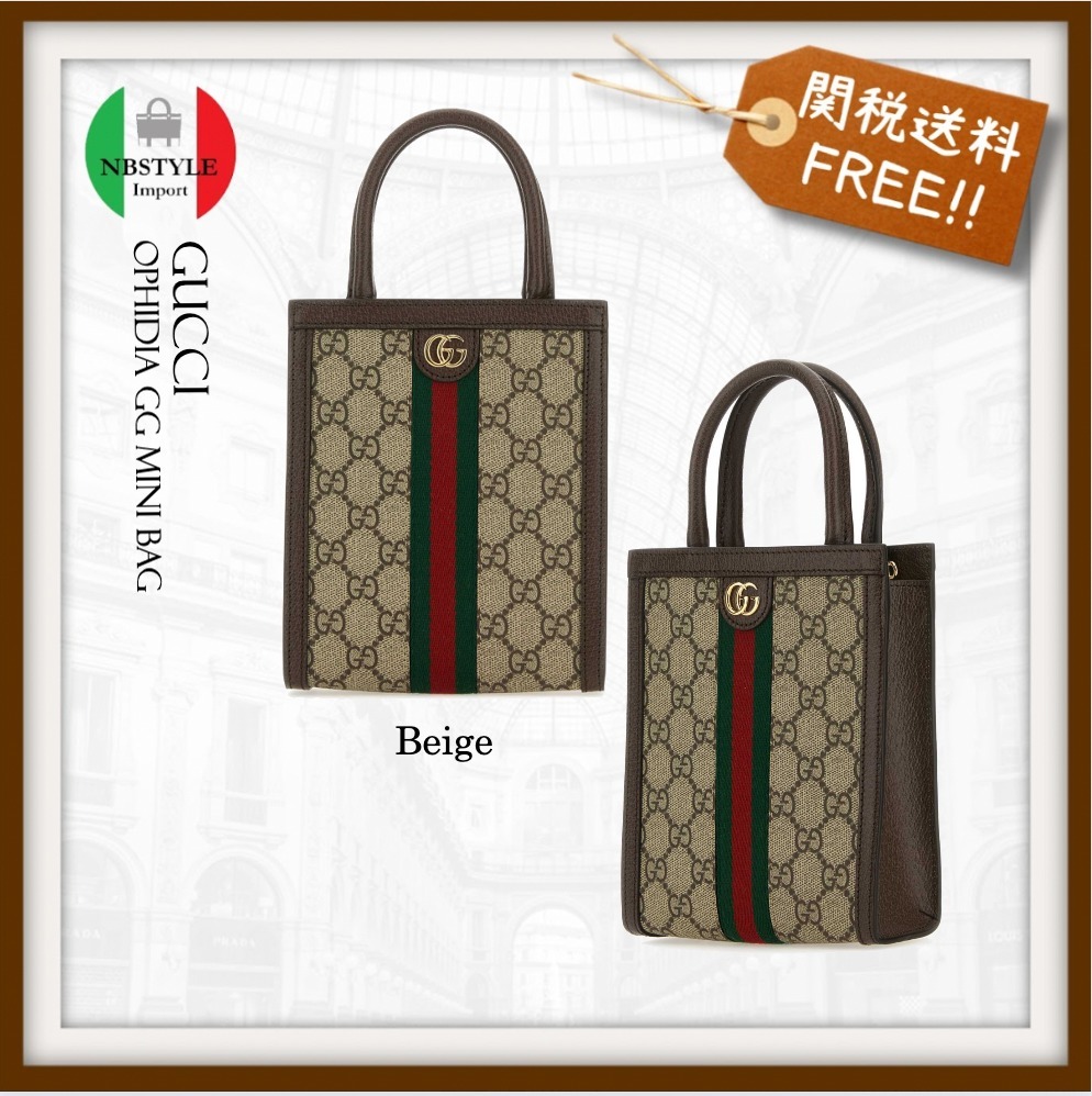 国内発 GUCCI Ophidia GG ミニバッグ