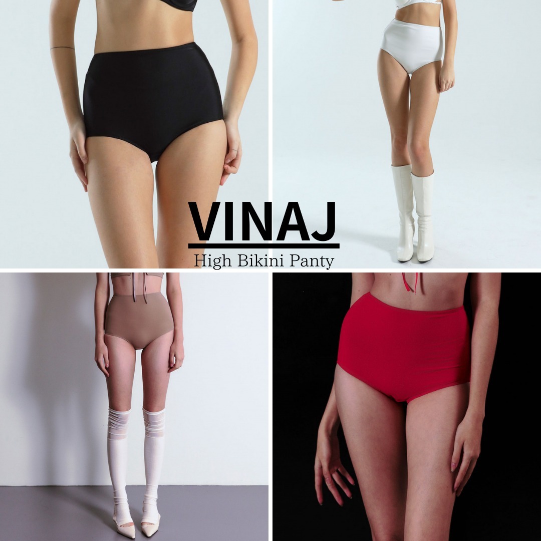 VINAJ【送料込】韓国ブランド★High Bikini Panty★4COLOR