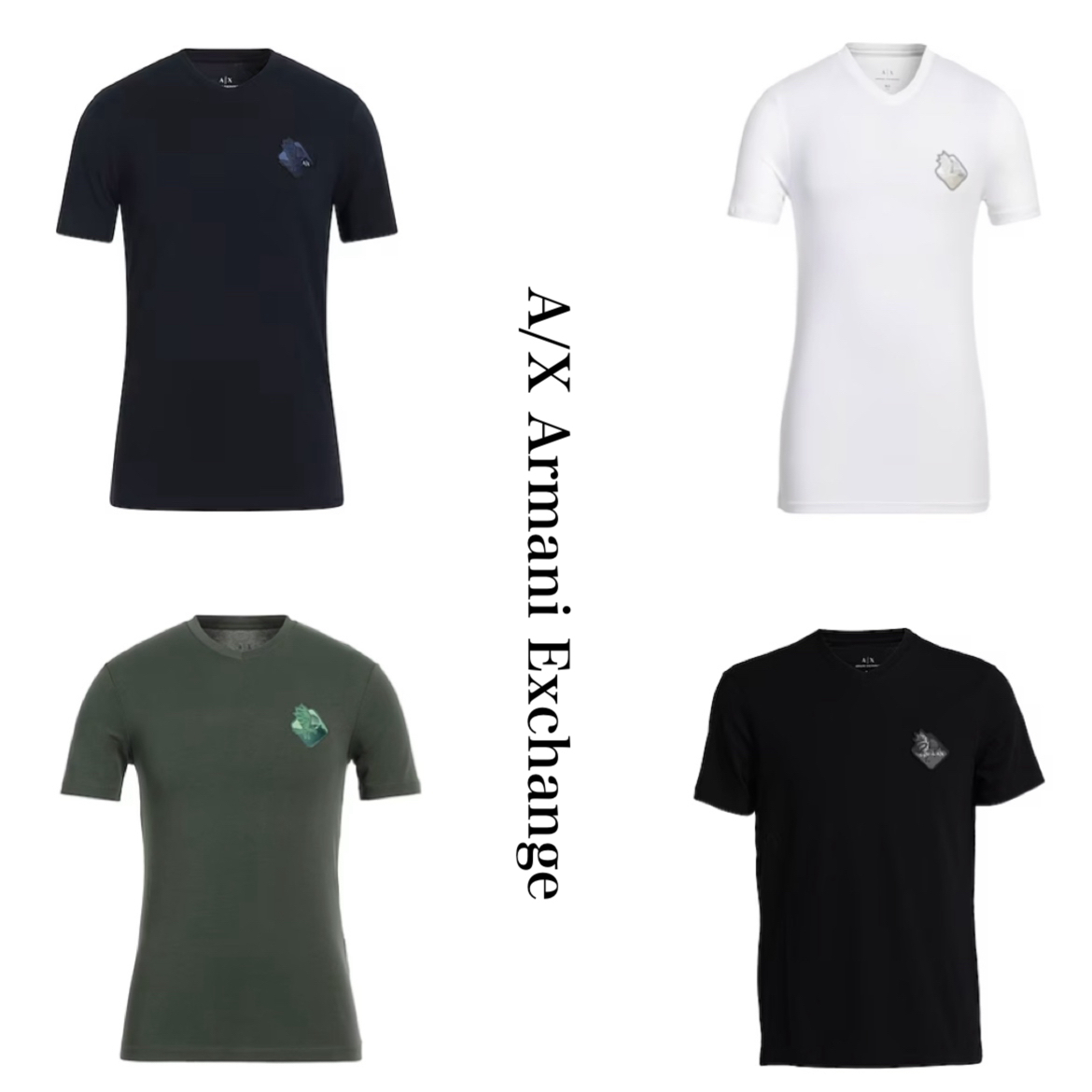 ◆A/X Armani Exchange◆ イーグル パッチ Tシャツ