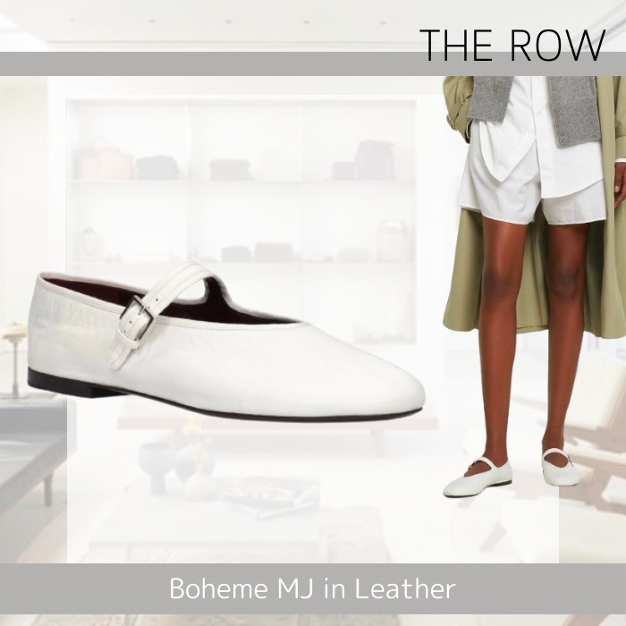 春におすすめ！高級レザー【THE ROW】Boheme MJ in Leather