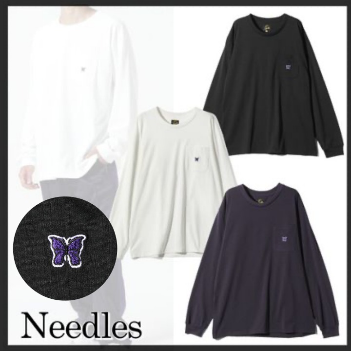 ◆Needles ニードルズ◆ワンポイント ロングスリーブTシャツ