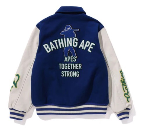 A BATHING APE BAモノグラム 長袖シャツ(S)