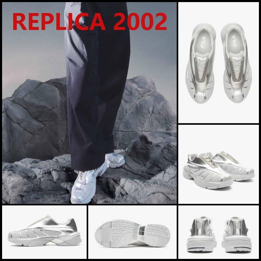 完売必然☆[FILA]☆Thug Club REPLICA 2002☆Silver (FILA