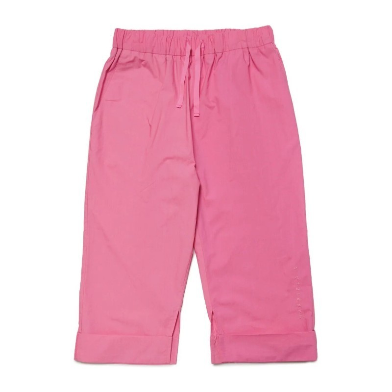 キッズ用ボトムス MM6 Maison Margiela SS24 PANTS (M60496.MM014 M6300 PINK)