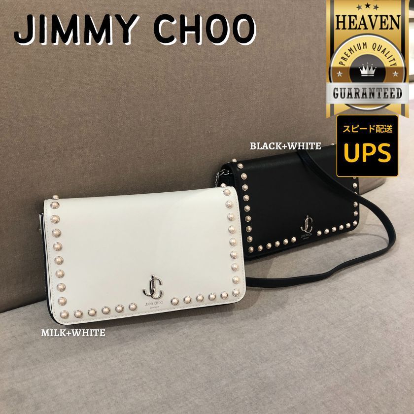 6万取引突破☆UPS速達便利用【JIMMY CHOO】JC_ショルダーバッグ