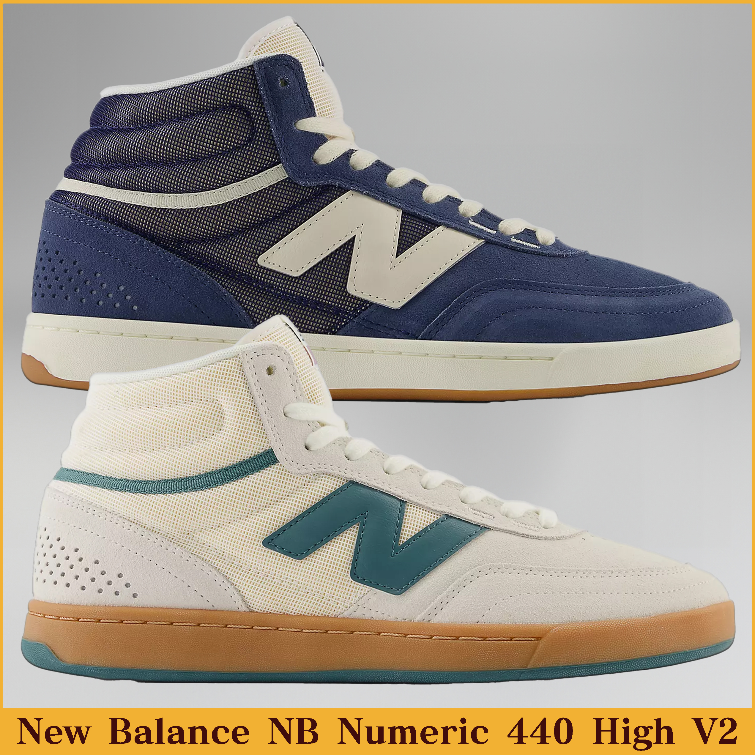 New Balance おしゃれなハイカットスニーカー | NB Numeric 440