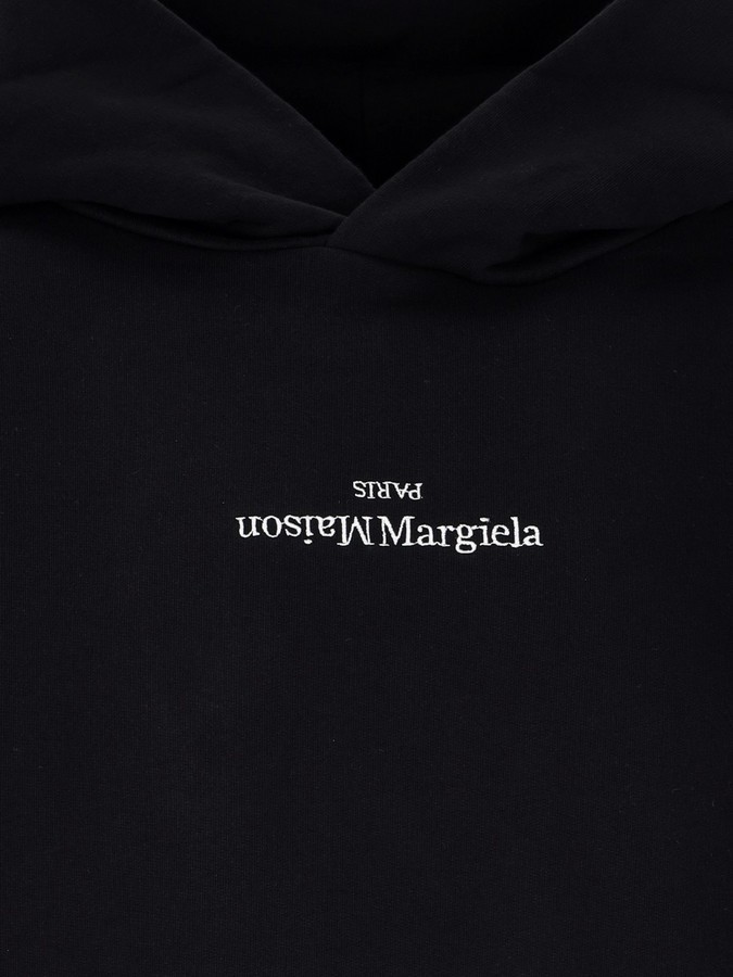MaisonMargiela メンズ ロゴ刺繍 フーディ フードスウェット VIP MaisonMargiela メンズ ロゴ刺繍 フーディ フードスウェット VIP