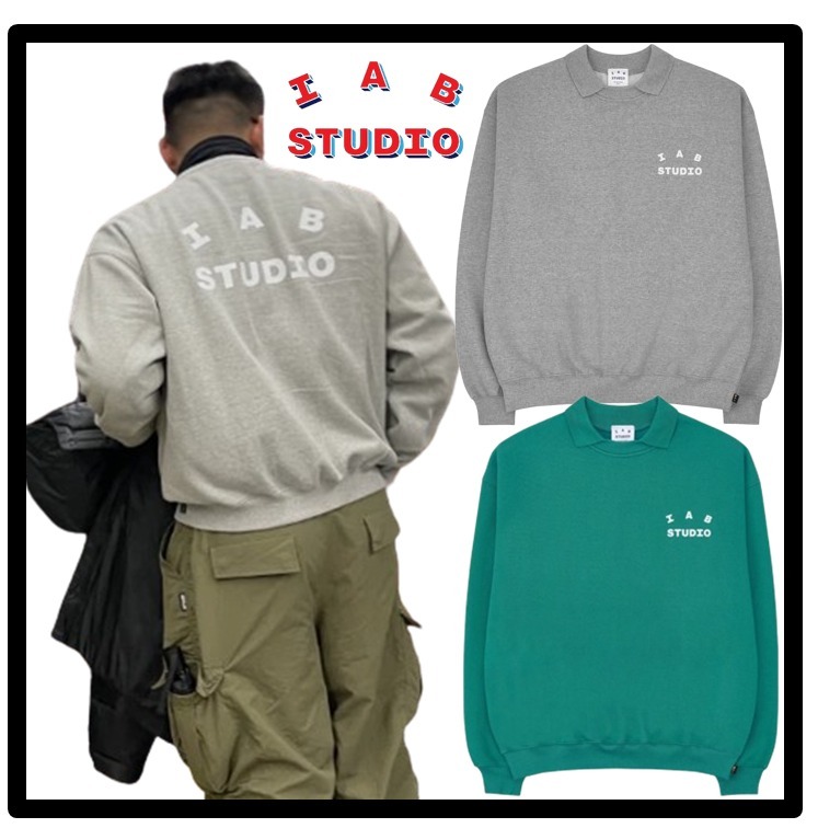★関税込★IAB Studio★IAB Studio Rugby Sweatshirt★