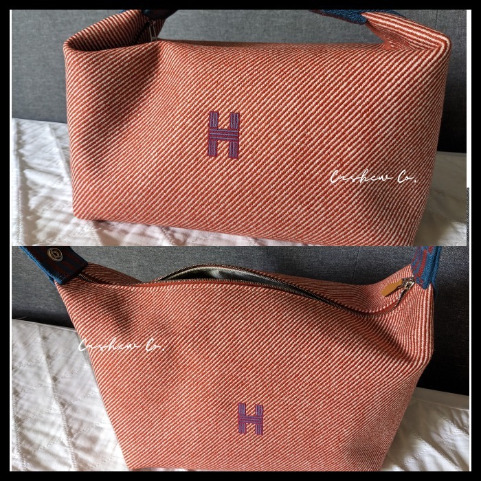 NEWカラー【HERMES】ブリッドアブラック GM ポーチ ハンドバッグ