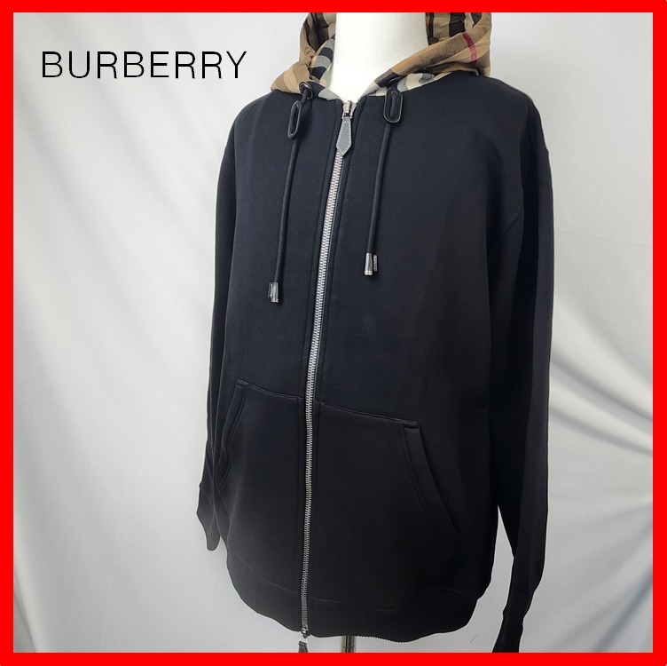 ☆人気☆【BURBERRY】☆チェックコットンブレンド フーディー☆