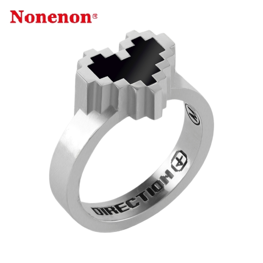 ピクセルハートリング [NONENON] PIXEL LOVE RNG SILVER925