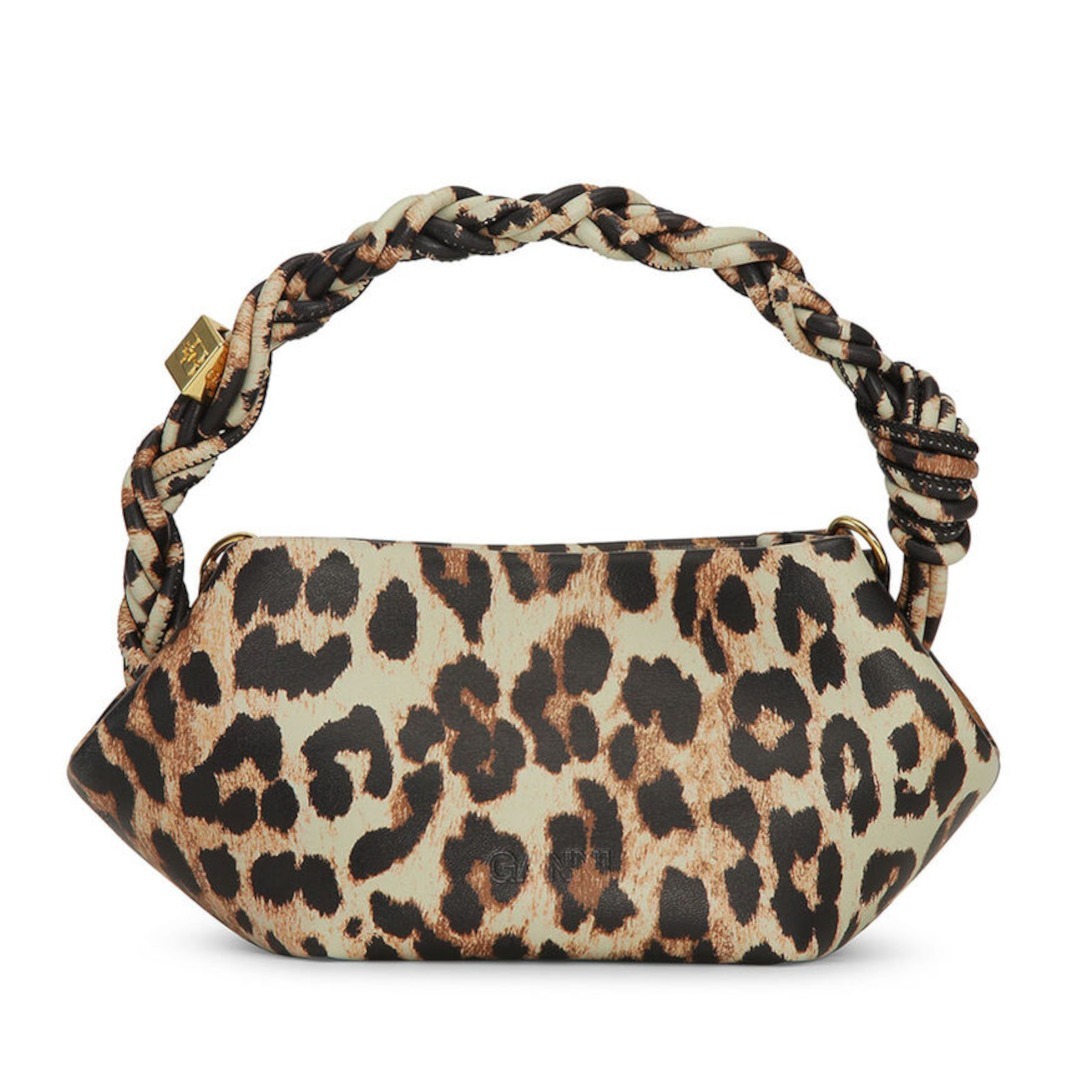 GANNI】ロゴ入り リサイクルレザー MINI BOU BAG/ 各色 (Ganni