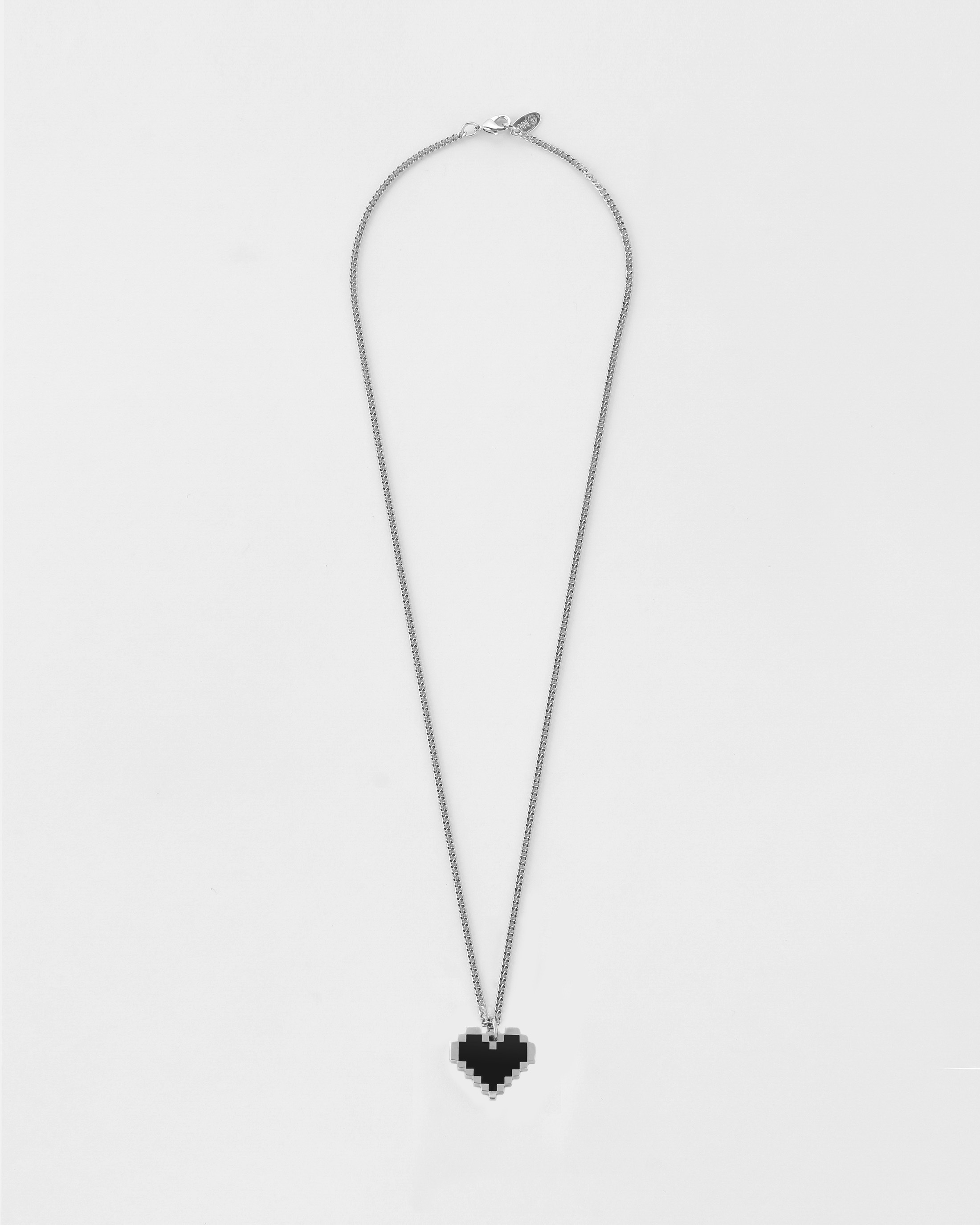 ピクセルラブネックレス [NONENON] PIXEL LOVE NEC SILVER925 ピクセルラブネックレス [NONENON] PIXEL LOVE NEC SILVER925