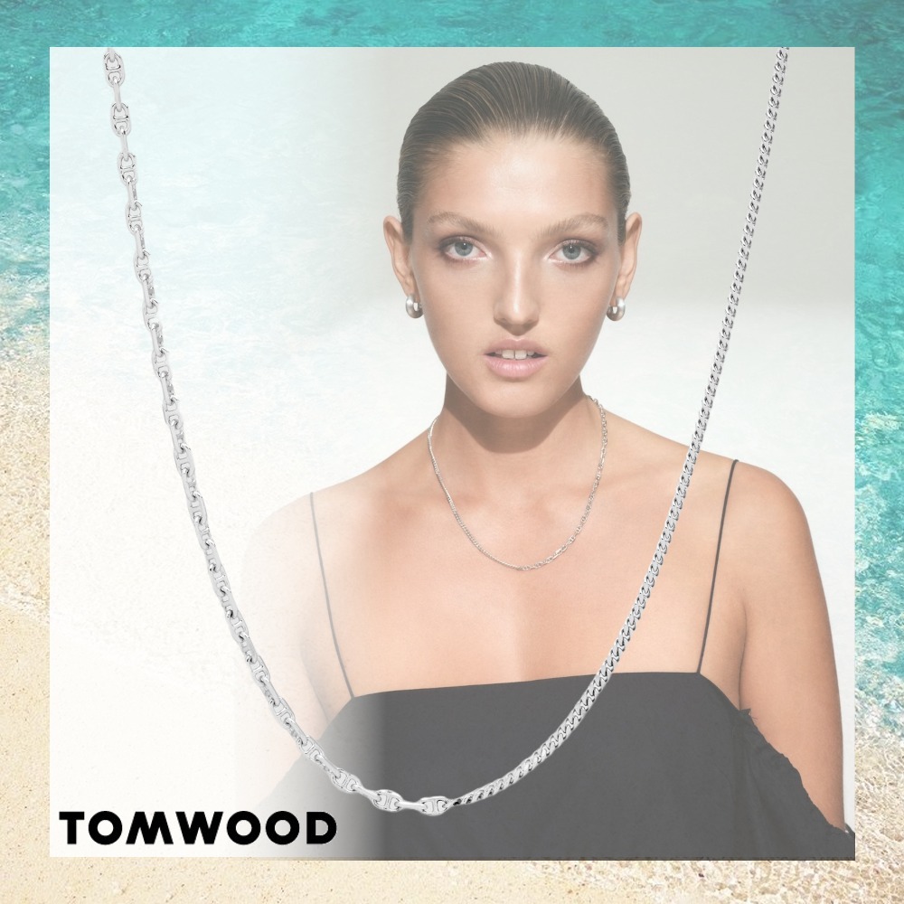 完売続出【Tom Wood】Rue sterling silver chain necklace