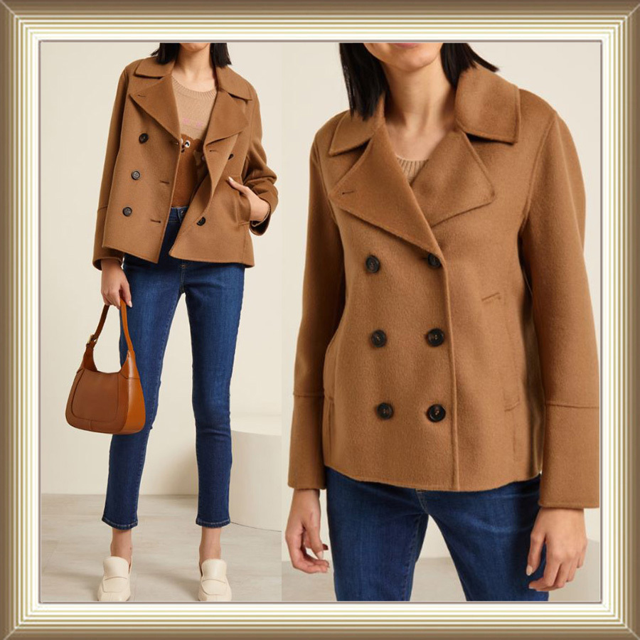DT☆WEEKEND MAX MARA「1TEISMO」ウール ショートPコート