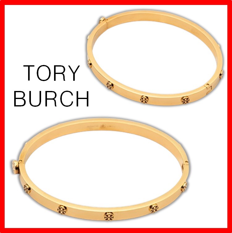 ☆人気☆【Tory Burch】☆ミラースタッドヒンジブレスレット☆