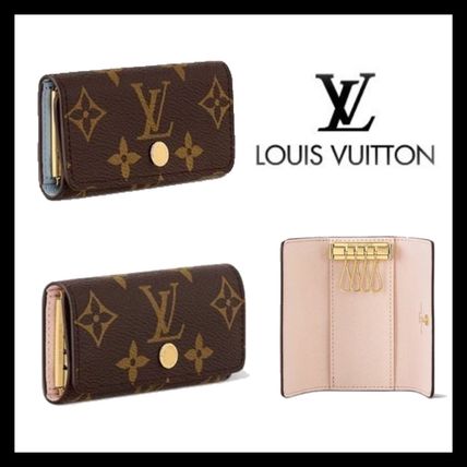 Louis Vuitton Keychains & Bag Charms Monogram Unisex Leather Logo Keychains & Bag Charms