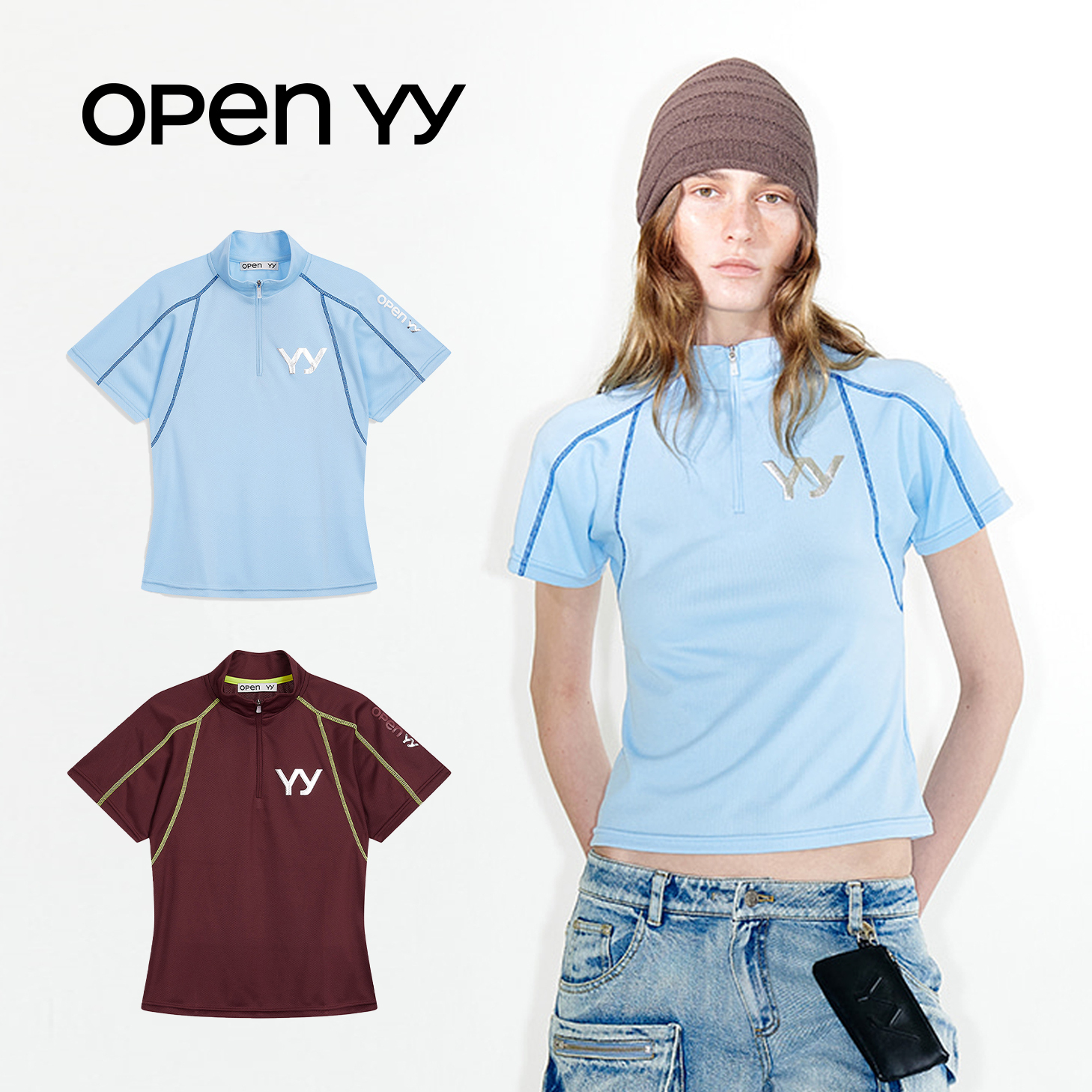 OPEN YY : 25SS / YY SYMBOL T-SHIRT (3COLORS) (OPEN