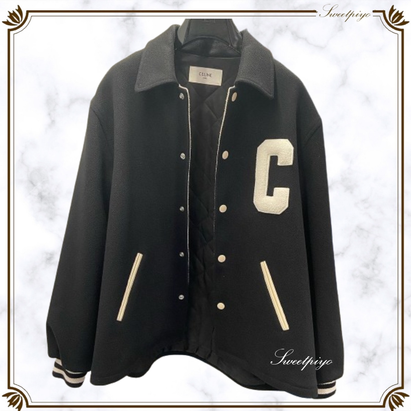 ◆CELINE◆チェルシーブルゾンジャケットガファードダブルウール チェルシージャケット By：CELINE（セリーヌ） | dranb