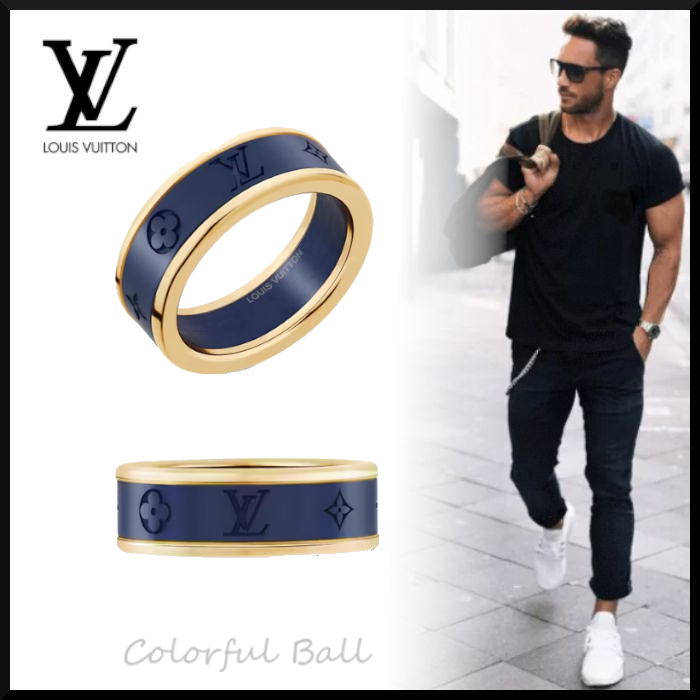 【お洒落メンズへ】Louis Vuitton スモールリング 指輪
