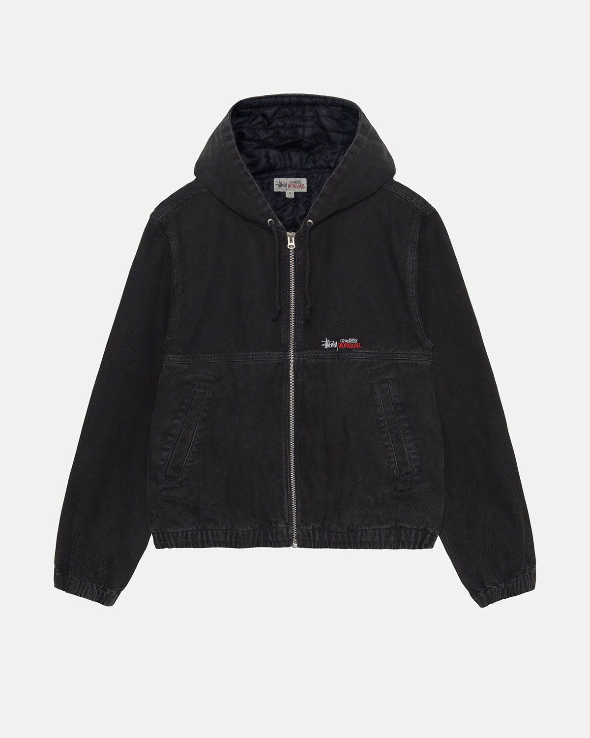 STUSSY ステューシー stussy s talk melton varsity jacket SIZE