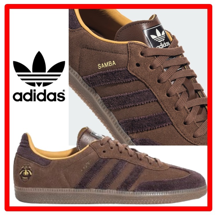★韓国の人気★【Adidas】★SAMBA OG TAL BROWN★22-30cm★