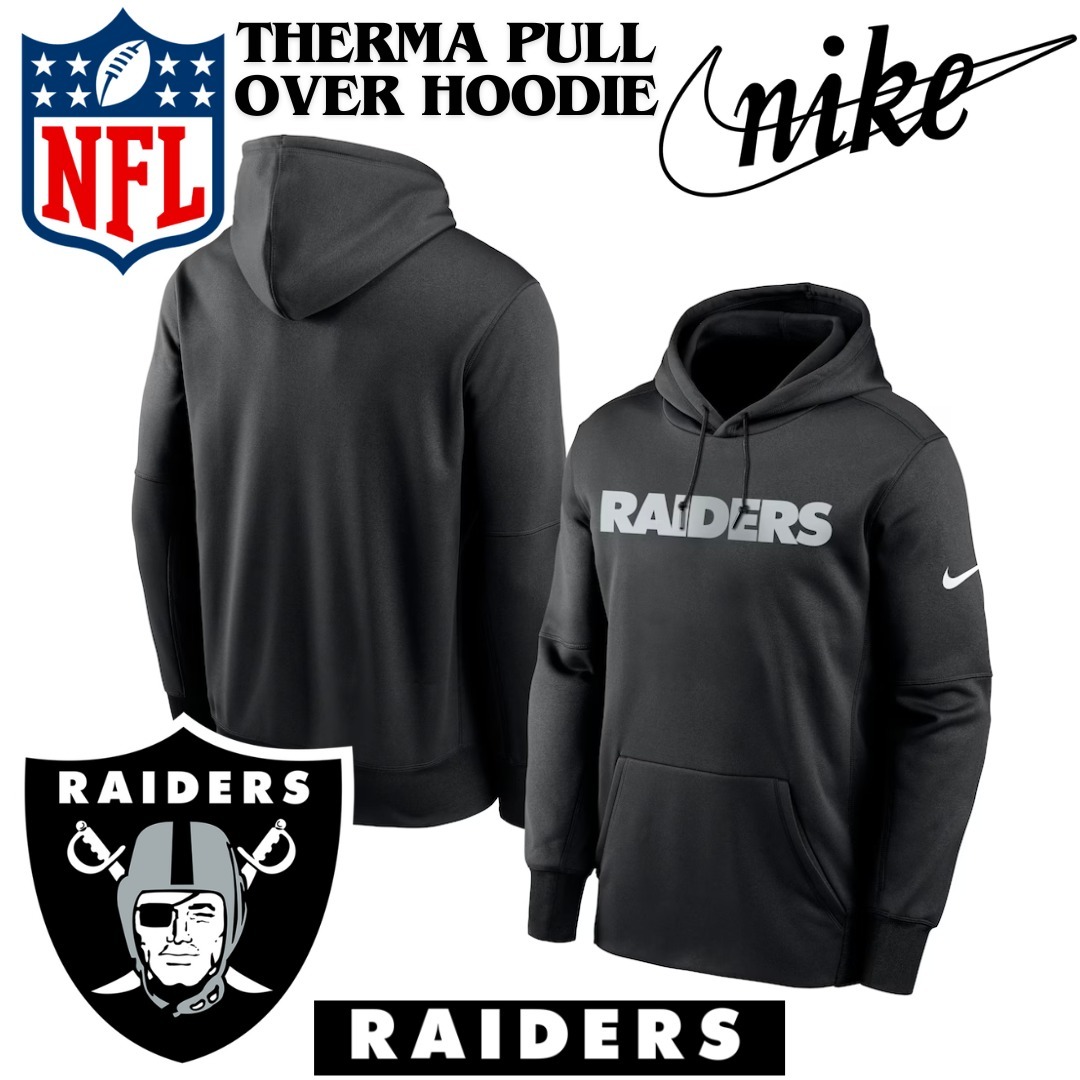 【US限定】ナイキ NFL Las Vegas Raiders Prime Wordmark Hoodie