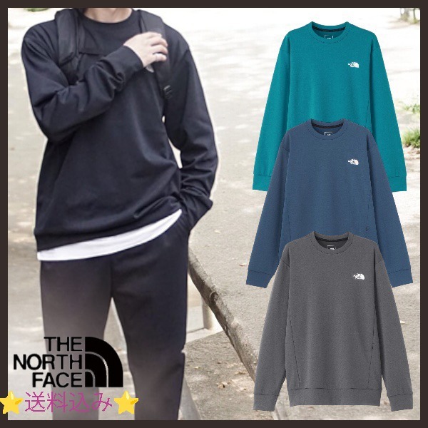 【THE NORTH FACE】完売前に モーションクルー スウェットシャツ