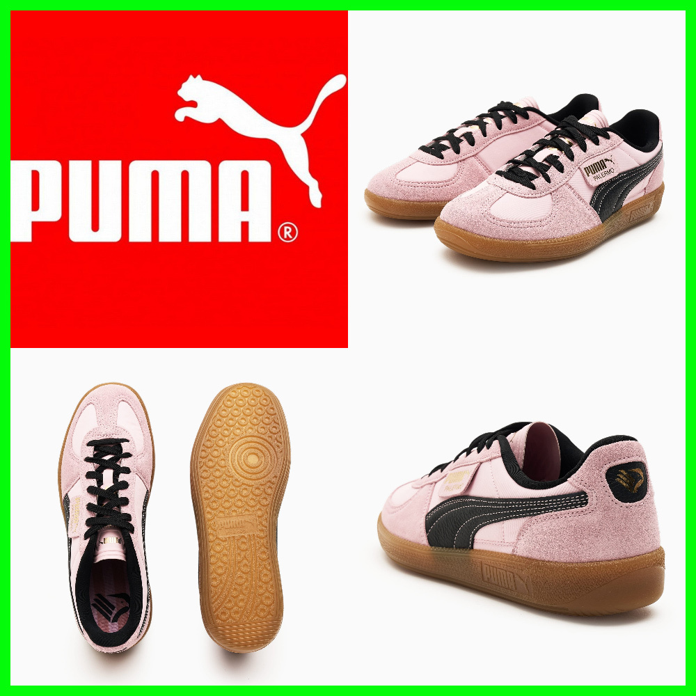 ★PUMA x Palermo F.C. Sneakers Bright Pink Black★男女共用★