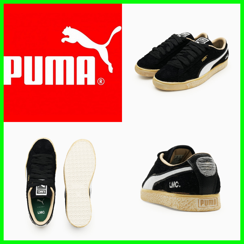 ★PUMA x LMC Suede VTG Black★男女共用★