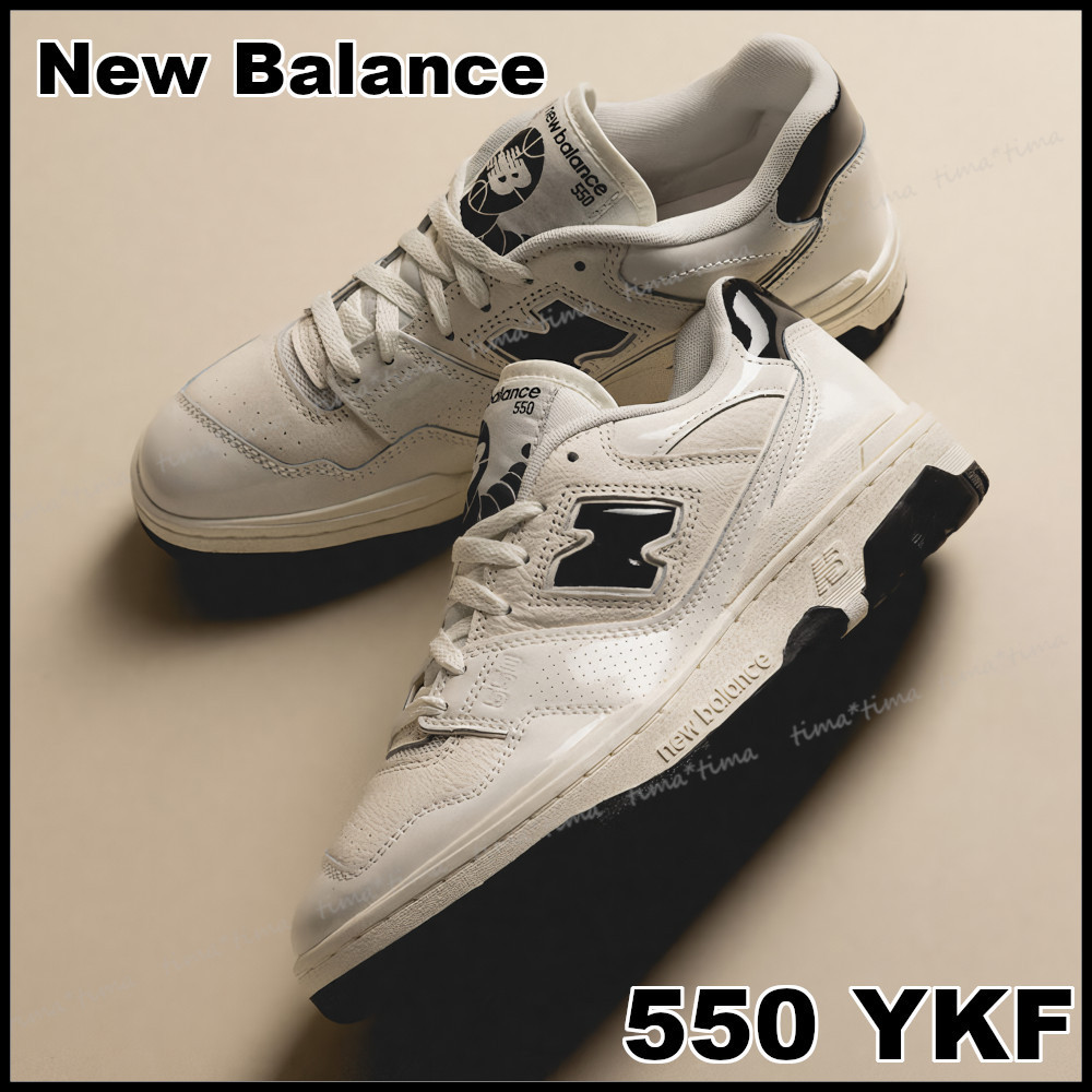 ニューバランス 550 YKF つやつやエナメル素材 Y2Kスタイルに◎