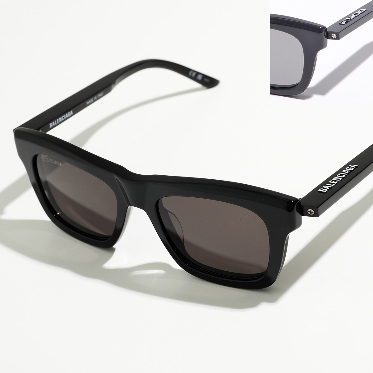 BALENCIAGA サングラス BB0161S スクエア型 ロゴ
