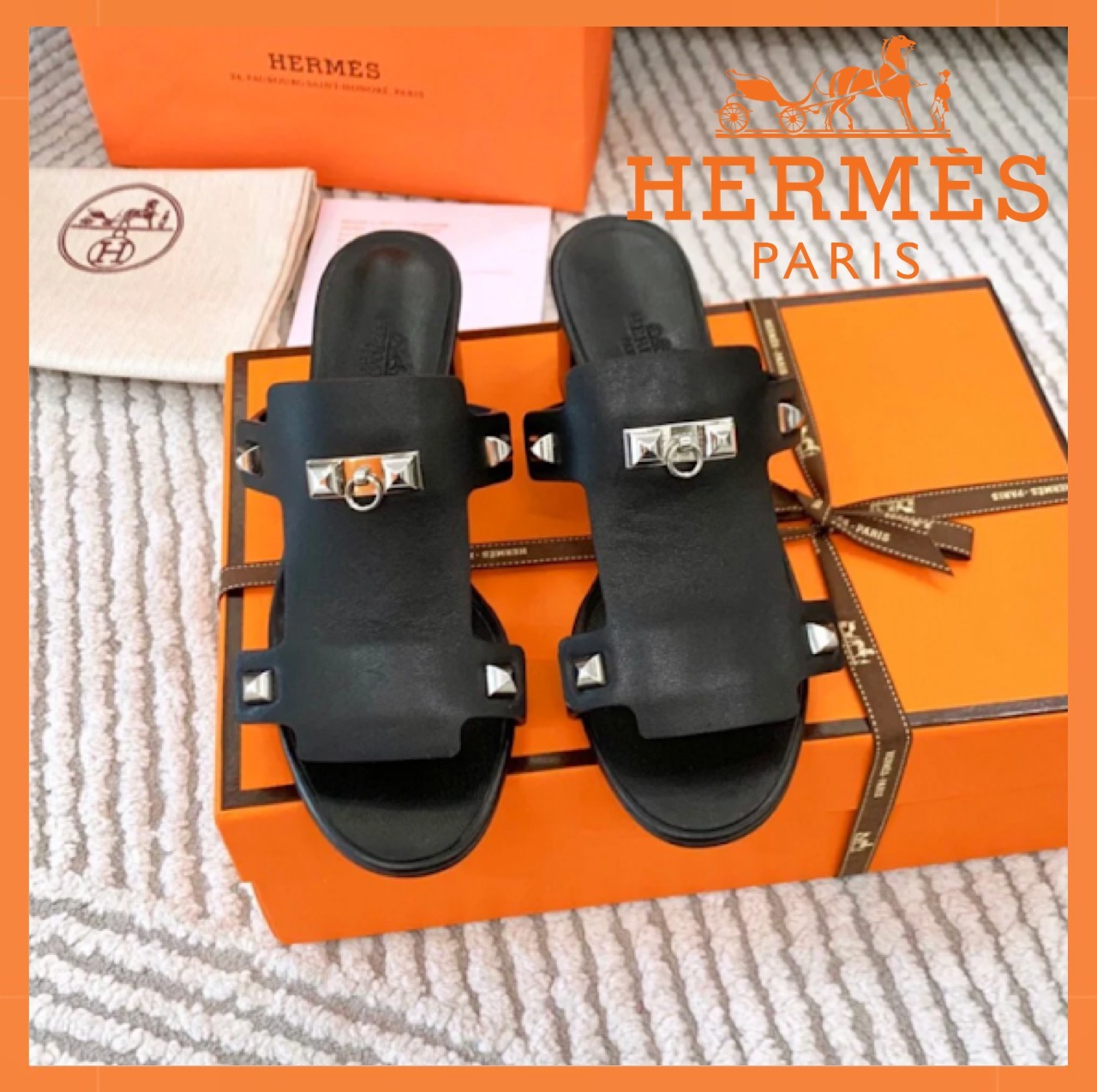 ◆クールな足元☆◆【HERMES】メドール ≪インビンシブル 50≫