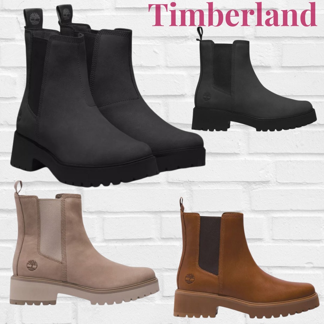 定番大人気【TIMBERLAND】Women's サイドゴア ミドル ブーツ