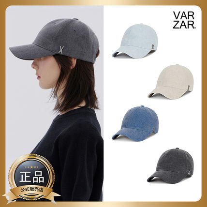 【VARZAR】VA Stud Pigment Ball Cap (4color)☆公式☆