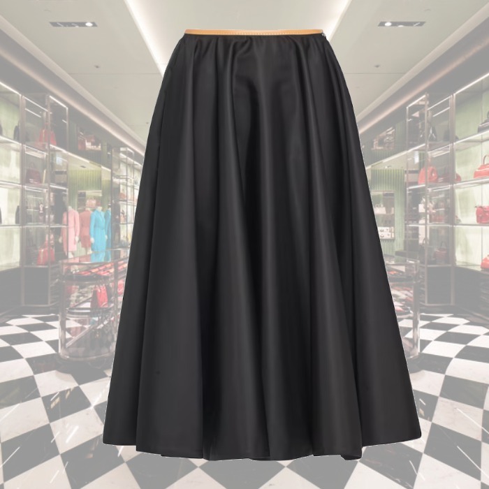 【24SS】新作 Re-Nylon フルスカート ◆プラダ◆人気