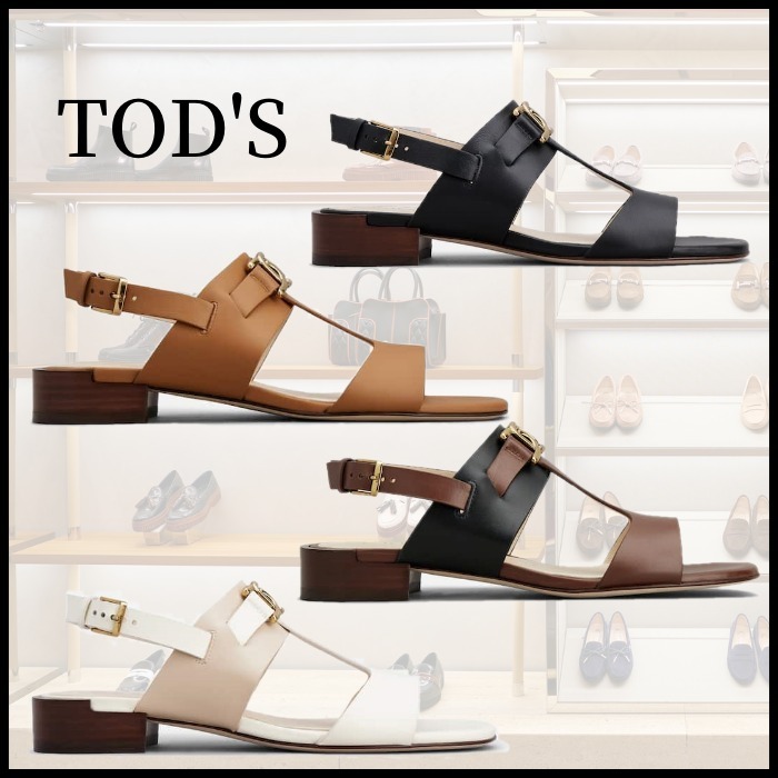 ◆TOD´S◆トッズ ケイト レザー サンダル
