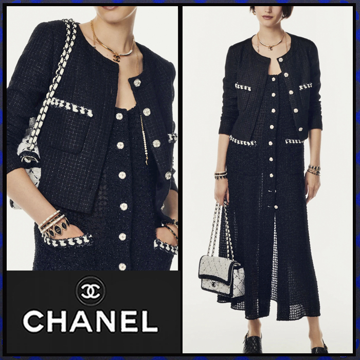 CHANEL】シャネル『テーラードジャケット size42』P24952V12963