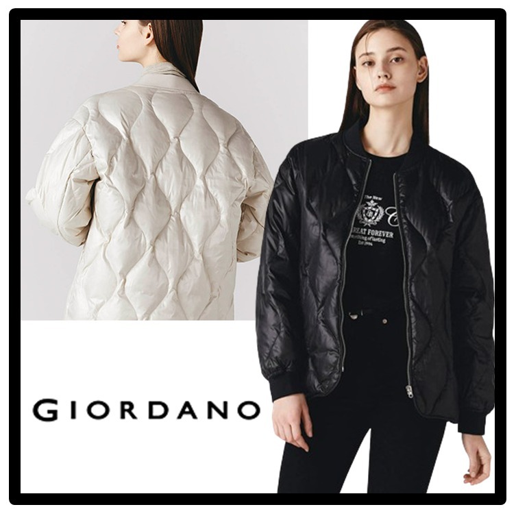 ★関税込★GIORDANO★mid-length bomber lightweight jacket★