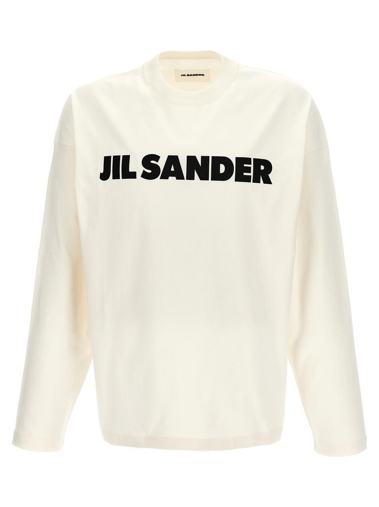JIL SANDER T-SHIRT Men's 長袖 J22GC0136\tJ45148\t102\tWHITE