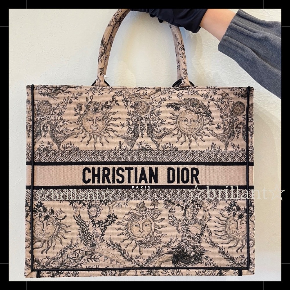 【★国内発送★】DIOR Book Tote バッグ ラージ