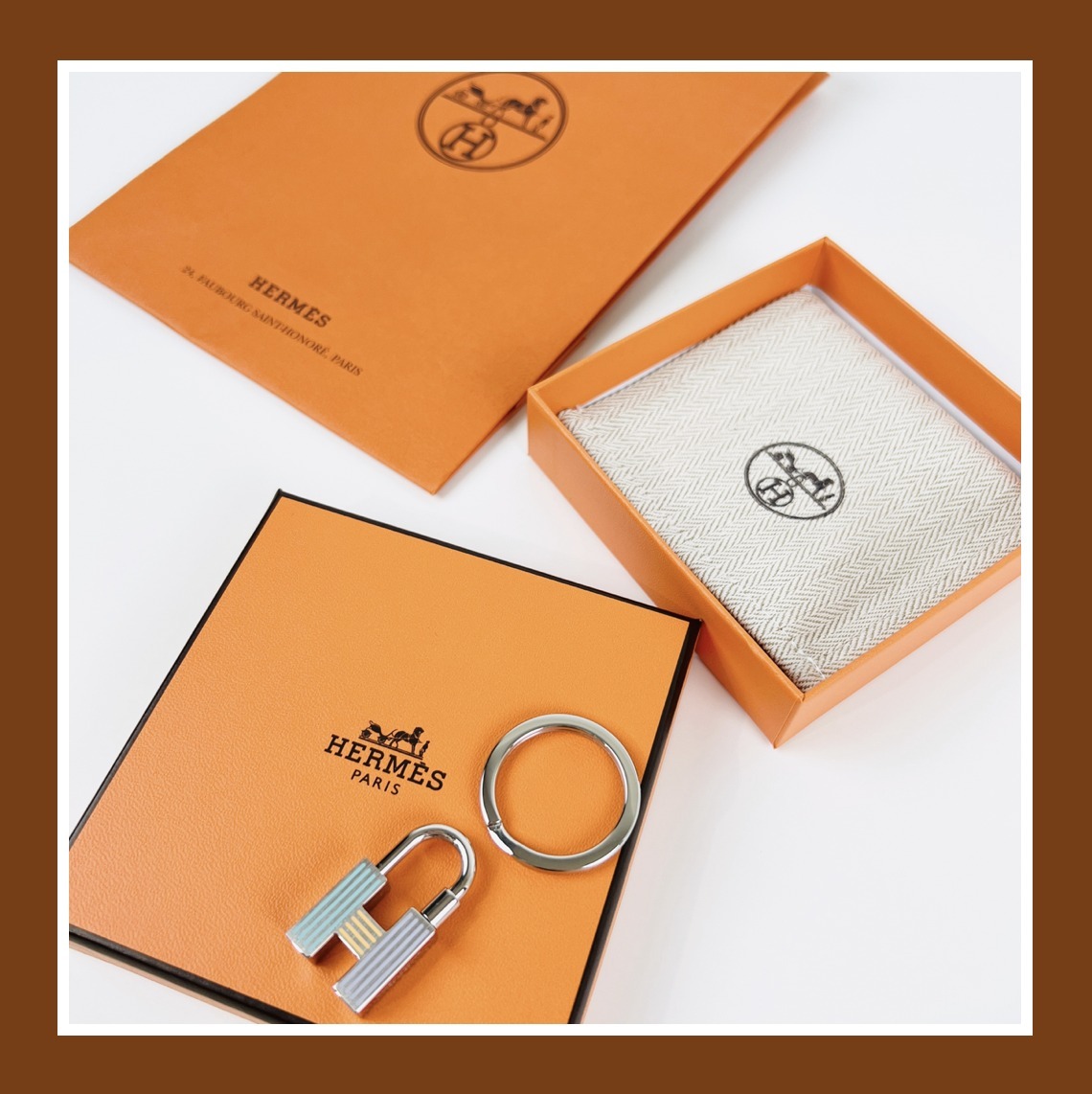 国内発送☆【HERMES】エルメス キーリング