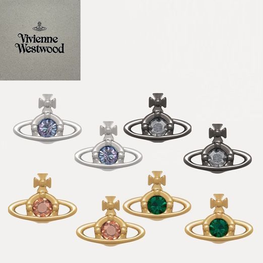 ◆Vivienne Westwood◆NANO SOLITAIRE ピアス