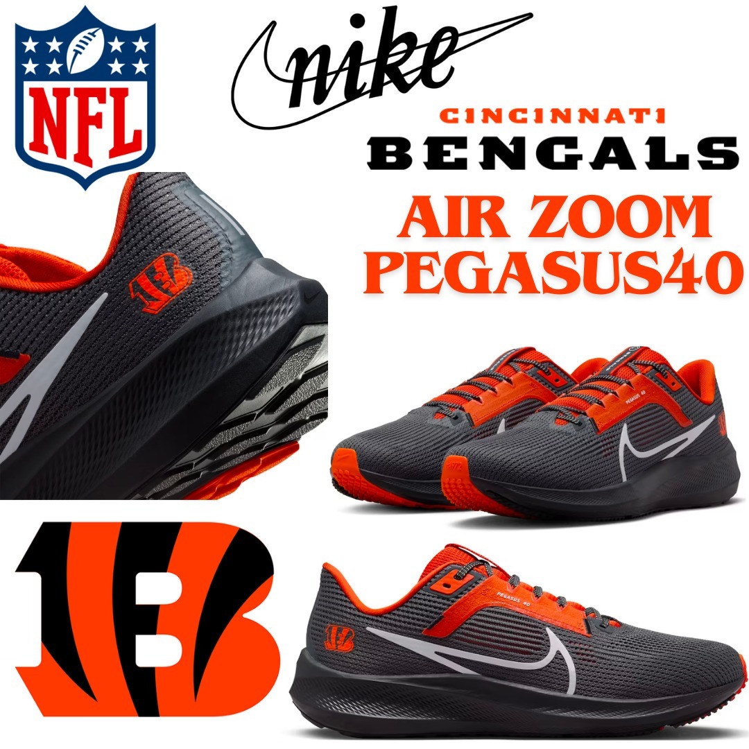 【US限定】NIKE NFL Cincinnati Bengals Air Zoom Pegasus40