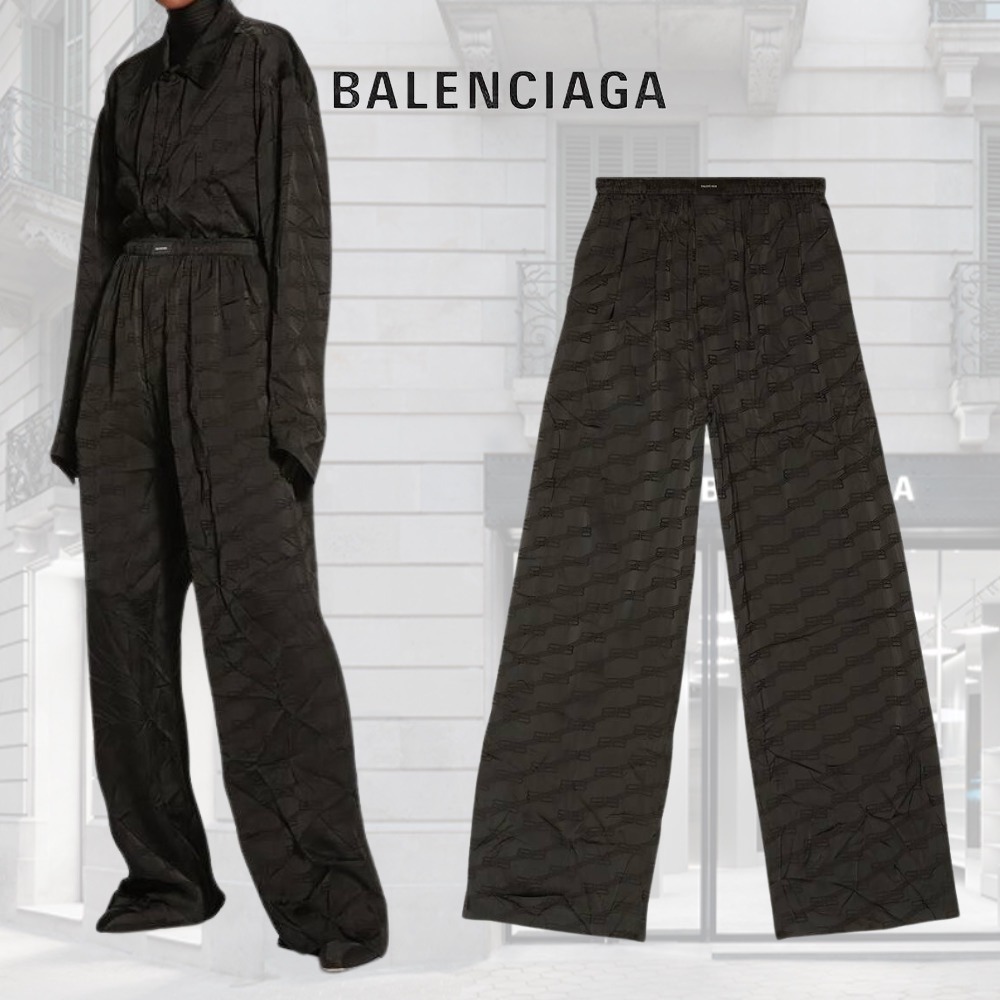 【BALENCIAGA】BB モノグラム パジャマ パンツ