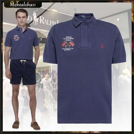 POLO RALPH LAUREN Polos Cotton Short Sleeves Logo Surf Style Polos