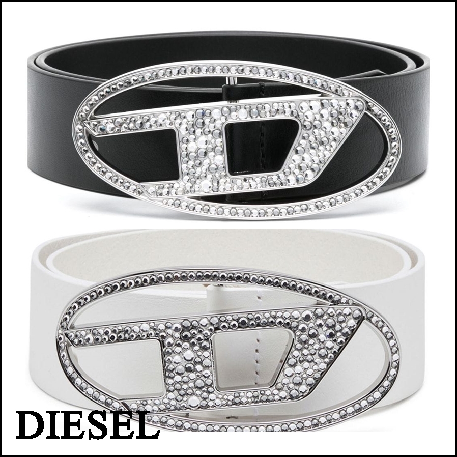 [送関込]DIESEL/レディース ベルト B-1DR STRASS